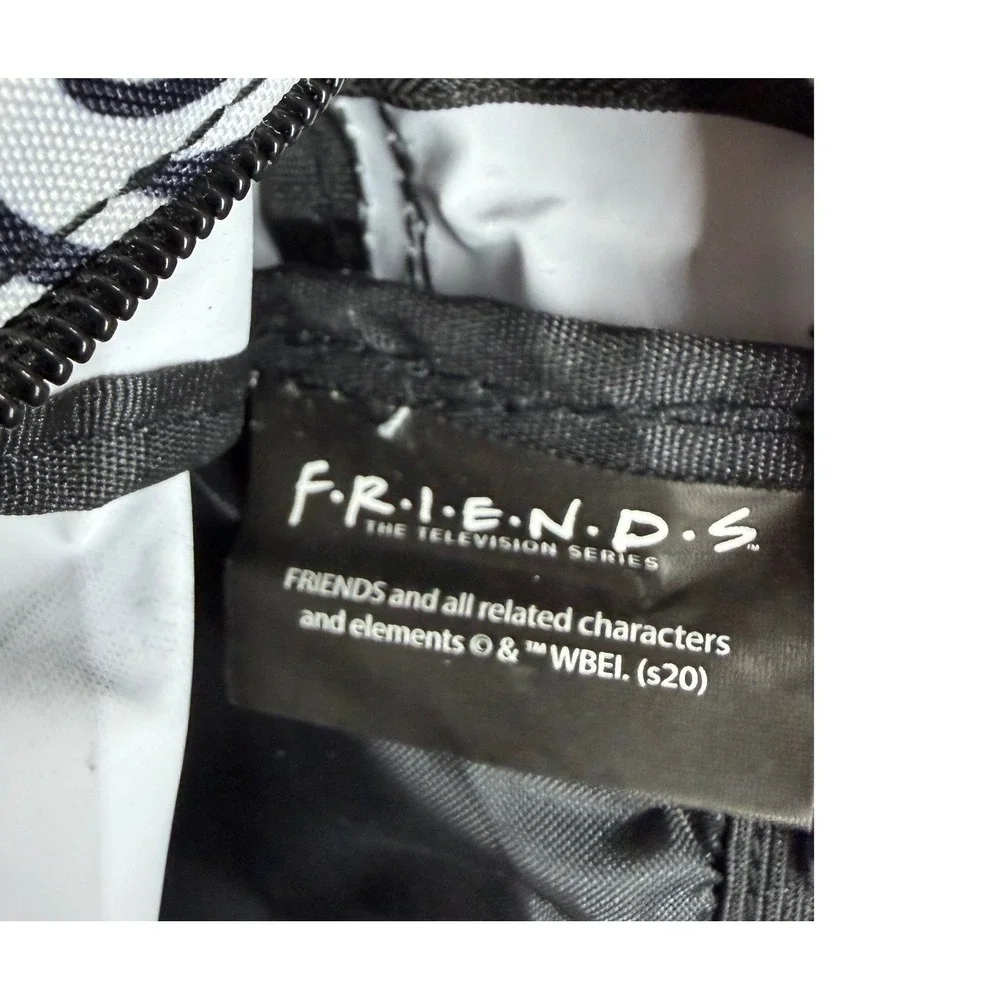 Friends TV Show Doodle Print Backpack White Multi PIVOT BP8SG6FRI NWT